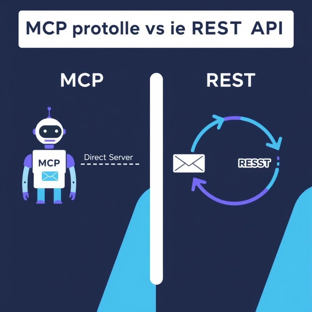 MCP vs REST API for AI Agent Email